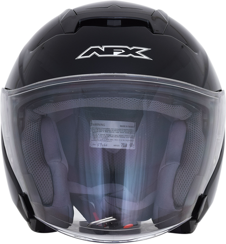 AFX FX-60 Helmet - Gloss Black - Medium 0104-2562