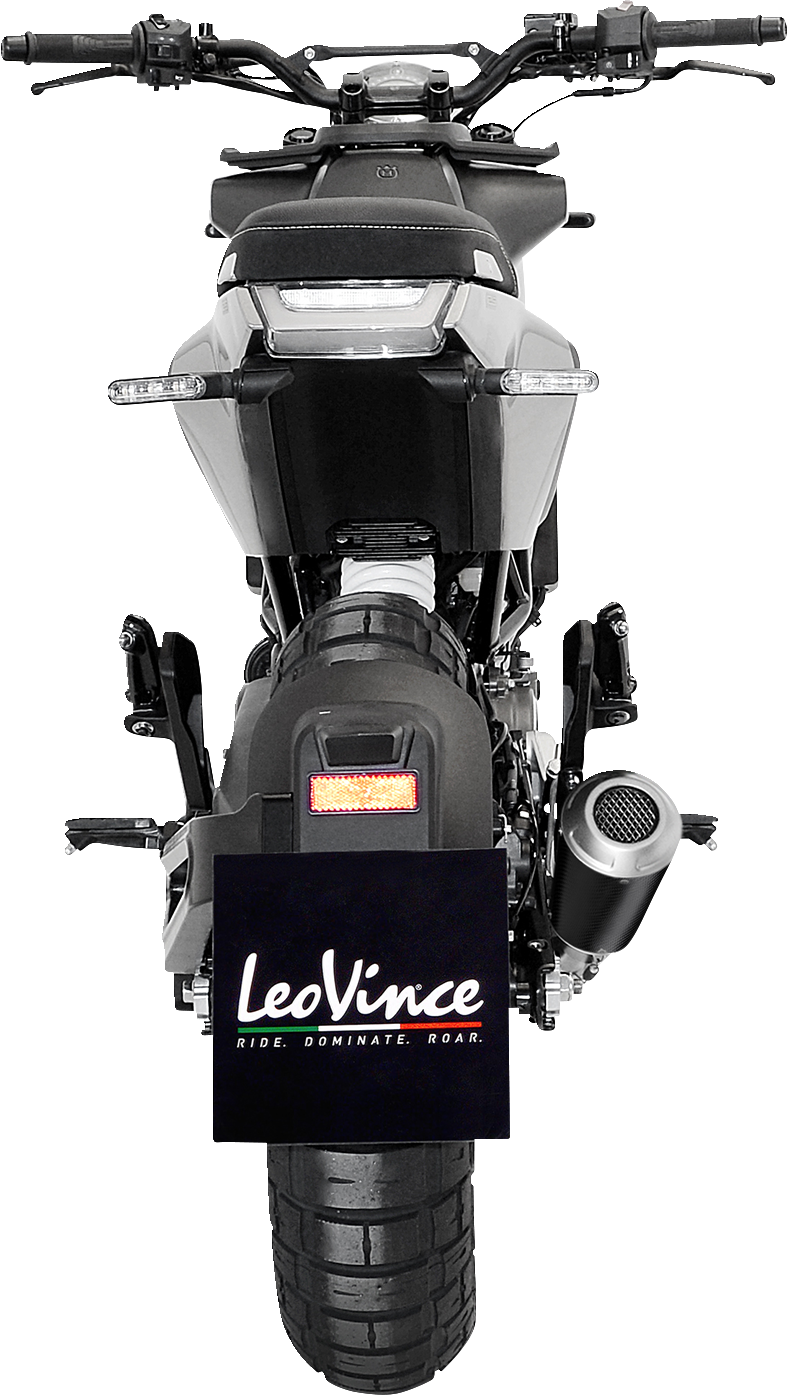 LEOVINCE LV-10 Slip-On Muffler - Carbon Fiber 15242C