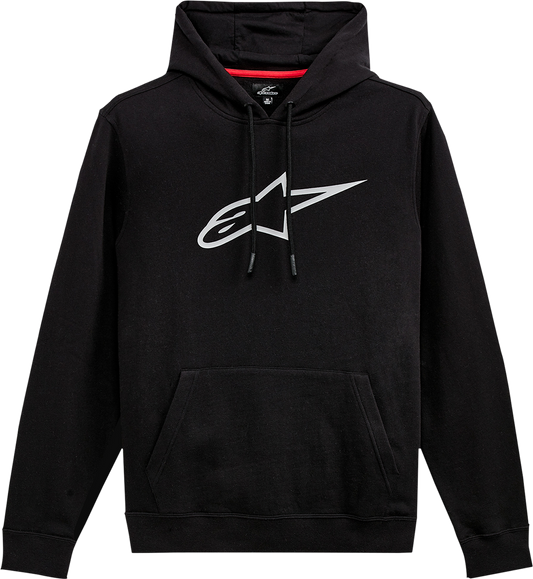 ALPINESTARS Ageless Pullover Hoodie - Black/Gray - 2XL 12125132010112X