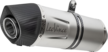 LEOVINCE LV One Evo Slip-On Muffler - Stainless Steel 14383E