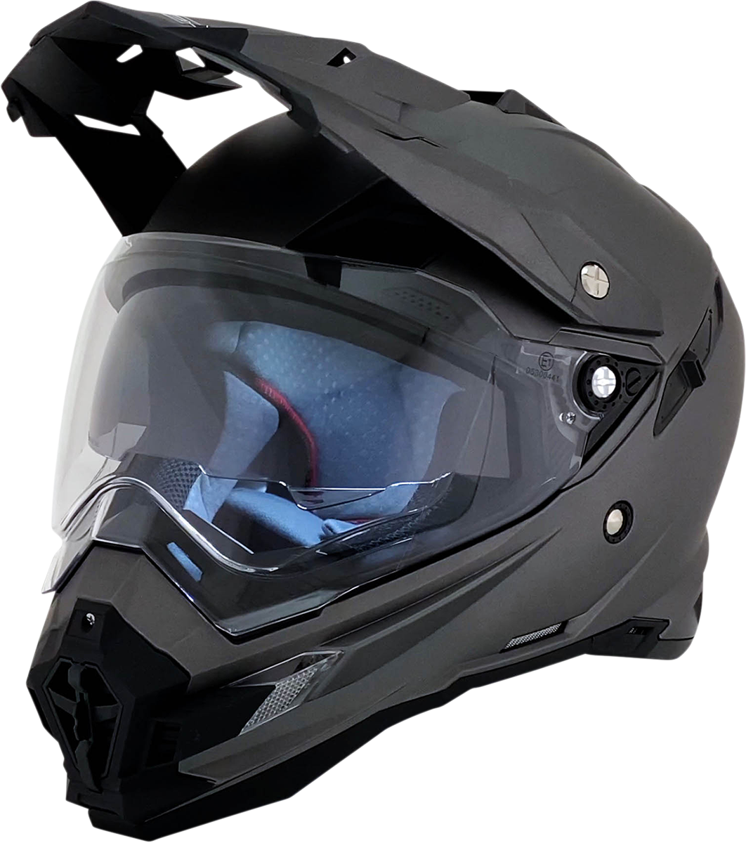 AFX FX-41DS Helmet - Frost Gray - XS 0110-3760