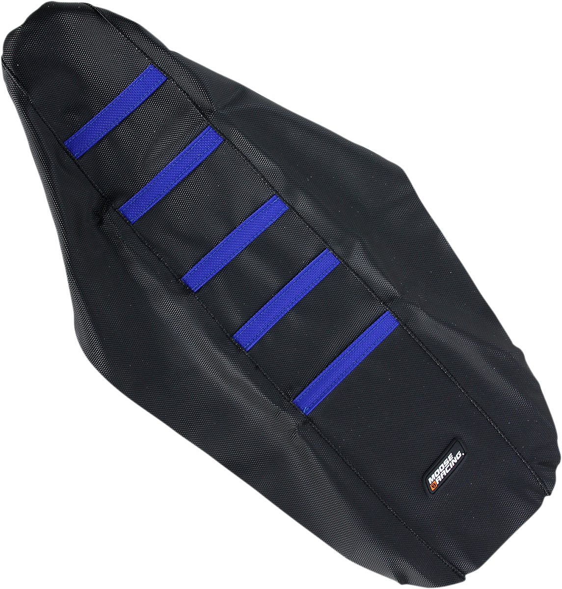 MOOSE RACING Ribbed Seat Cover - Black Cover/Blue Ribs - Yamaha YZF25003-332RT