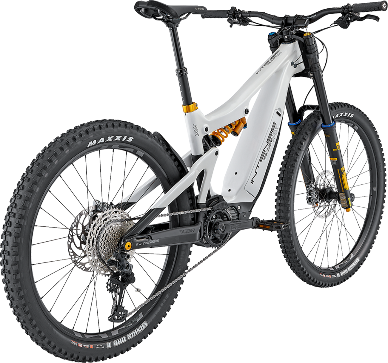 INTENSE Tazer MX Carbon Ebike - Pro Build - White - S/M 23ZCE7MXPMWHTFJ