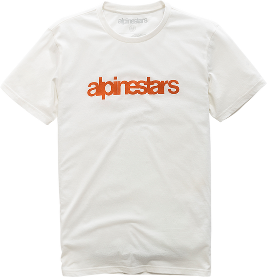 ALPINESTARS Heritage Word T-Shirt - Natural - Large 121073006224L