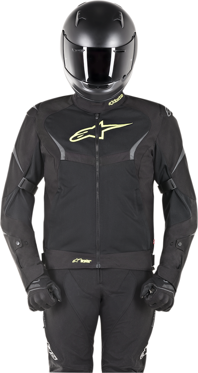 ALPINESTARS T-Core Drystar Jacket - Black/Yellow - 3XL 3201318-155-3X