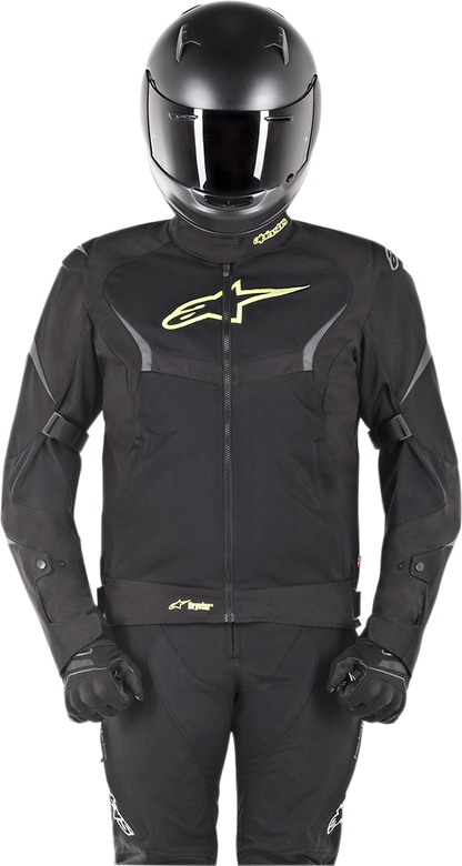 ALPINESTARS T-Core Drystar Jacket - Black/Yellow - 3XL 3201318-155-3X