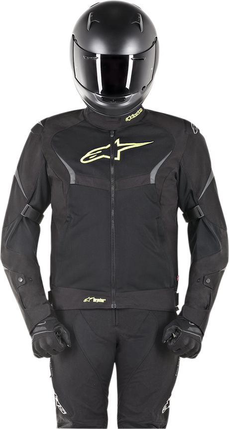 ALPINESTARS T-Core Drystar® Jacket - Black/Yellow - Large 3201318-155-L