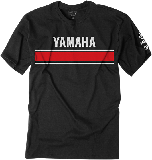 FACTORY EFFEX Yamaha Camiseta retro - Negra - Grande 20-87204 