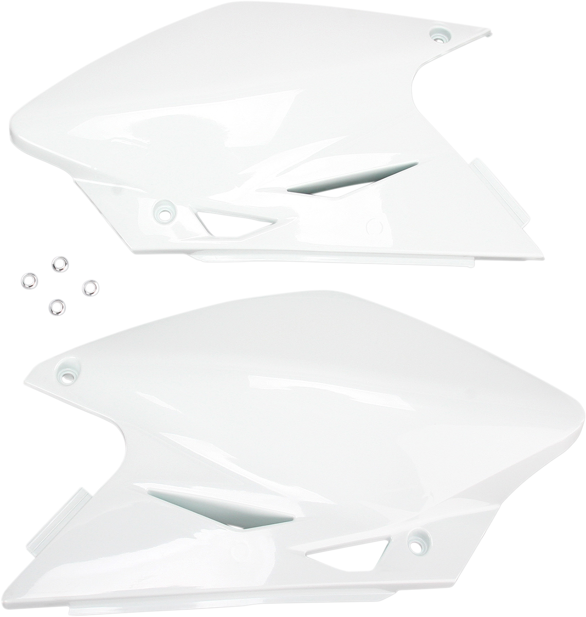 ACERBIS Side Panels - White 2043420002