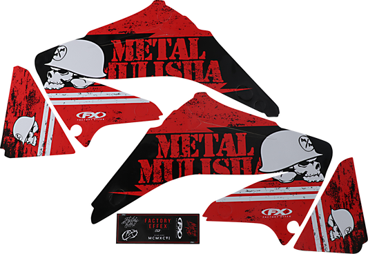 Kit gráfico FACTORY EFFEX Metal Mulisha - Honda 23-11320 