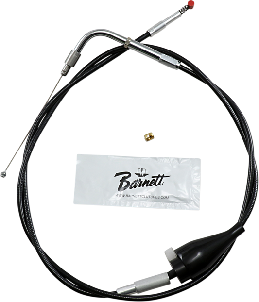 BARNETT Cable de ralentí - Crucero - +6" - Negro 101-30-41002-06 