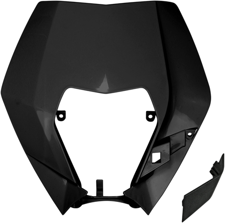 UFO Headlight Plastic - Black KT04090001