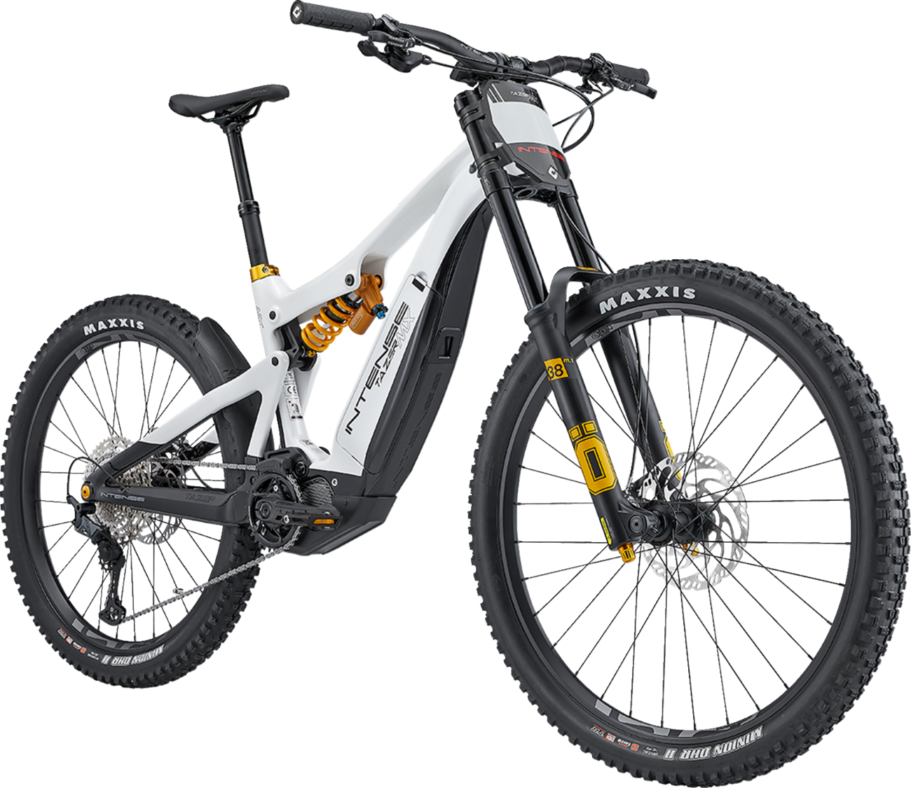 INTENSE Tazer MX Carbon Ebike - Pro Build - White - S/M 23ZCE7MXPMWHTFJ