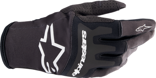 Guantes ALPINESTARS Techstar - Negro - Pequeño 3561023-10-S 