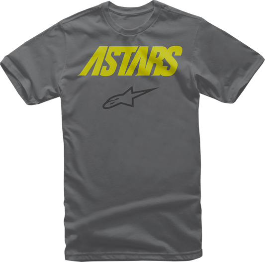 ALPINESTARS Angle Combo T-Shirt - Charcoal/Fluo Yellow - XL 1119-7200018-XL