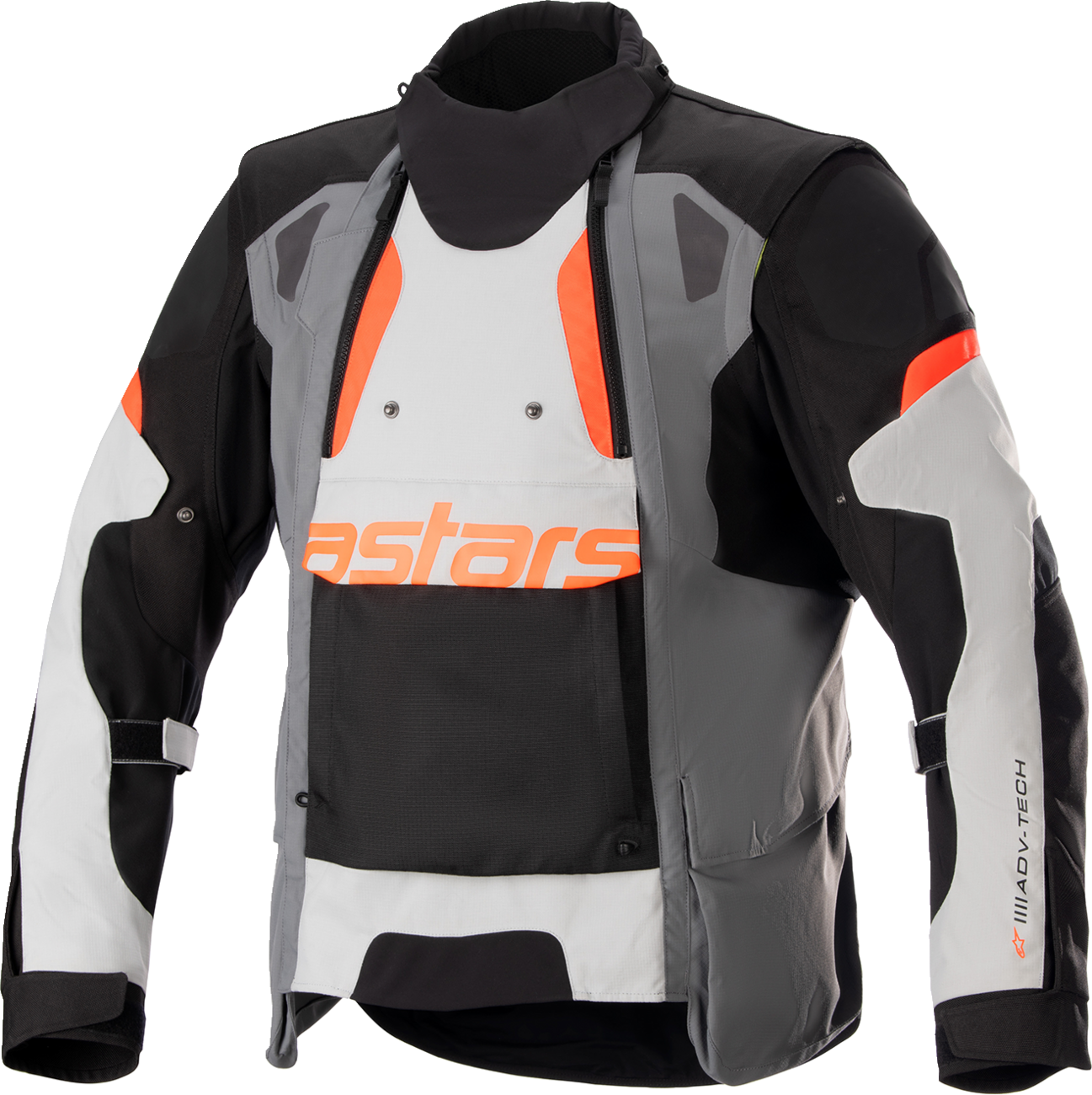 Chaqueta ALPINESTARS Halo Drystar - Gris/Negro - Grande 32048229049L 