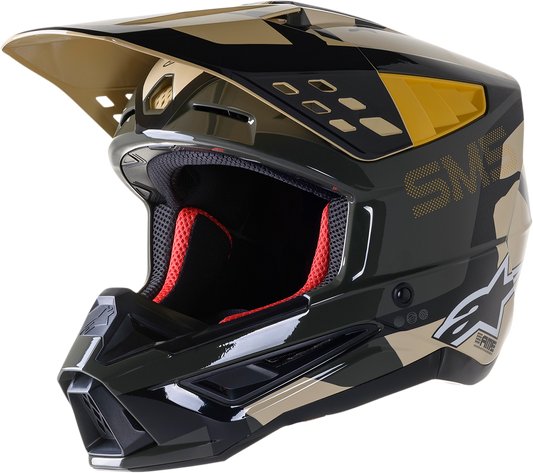 ALPINESTARS SM5 Helmet - Rover - Sand/Tangerine/Camo - XL 8303921-8049-XL