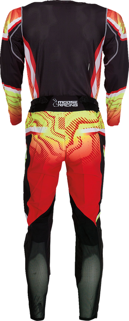 MOOSE RACING Agroid Pants - Red/Yellow/Black - 30 2901-10668