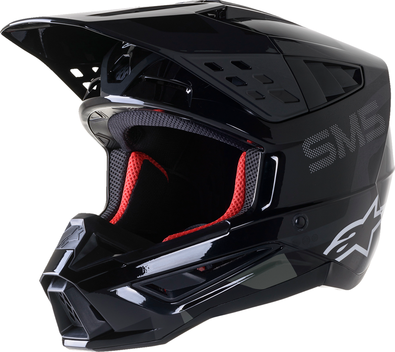 ALPINESTARS SM5 Helmet - Rover - Black/Anthracite/Camo - Large 8303921-1185-LG
