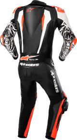 ALPINESTARS Racing Absolute v2 Leather Suit - Black/White/Red - US 38 / EU 48 3156323123148