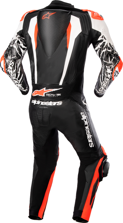 ALPINESTARS Racing Absolute v2 Leather Suit - Black/White/Red - US 38 / EU 48 3156323123148