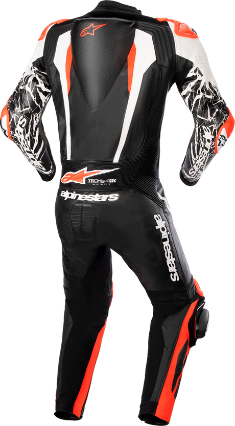 ALPINESTARS Racing Absolute v2 Leather Suit - Black/White/Red - US 38 / EU 48 3156323123148
