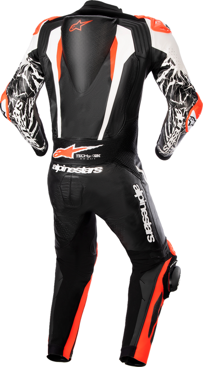 ALPINESTARS Racing Absolute v2 Leather Suit - Black/White/Red - US 42 / EU 52 3156323123152