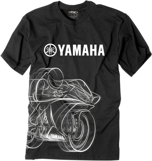 Camiseta FACTORY EFFEX YAMAHA R1 - Negra - Mediana 16-88280 