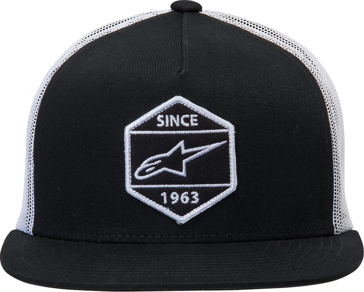 Gorra Trucker ALPINESTARS Bolt - Negro/Blanco - Talla única 1213810141020OS 