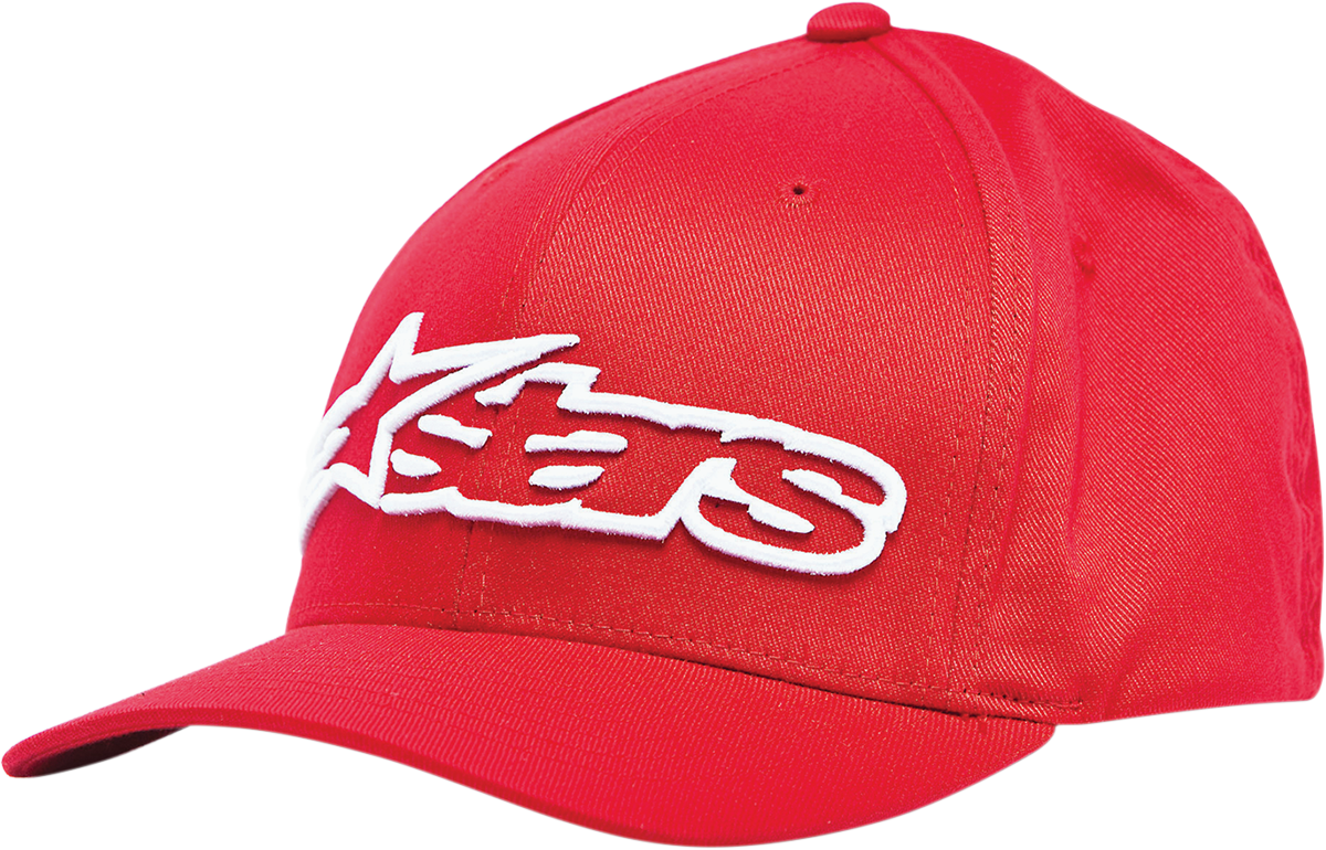ALPINESTARS Blaze Flexfit® Hat - Red/White - Large/XL 1039810053020LX
