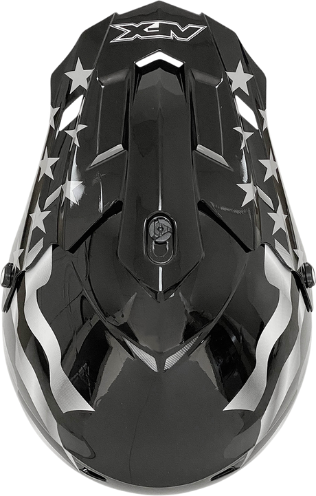 AFX FX-17 Helmet - Flag - Stealth - Medium 0110-2364