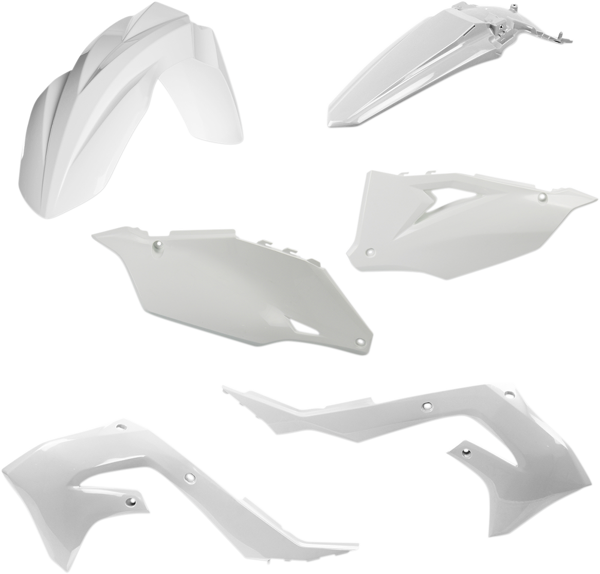 ACERBIS Standard Replacement Body Kit - White 2736280002