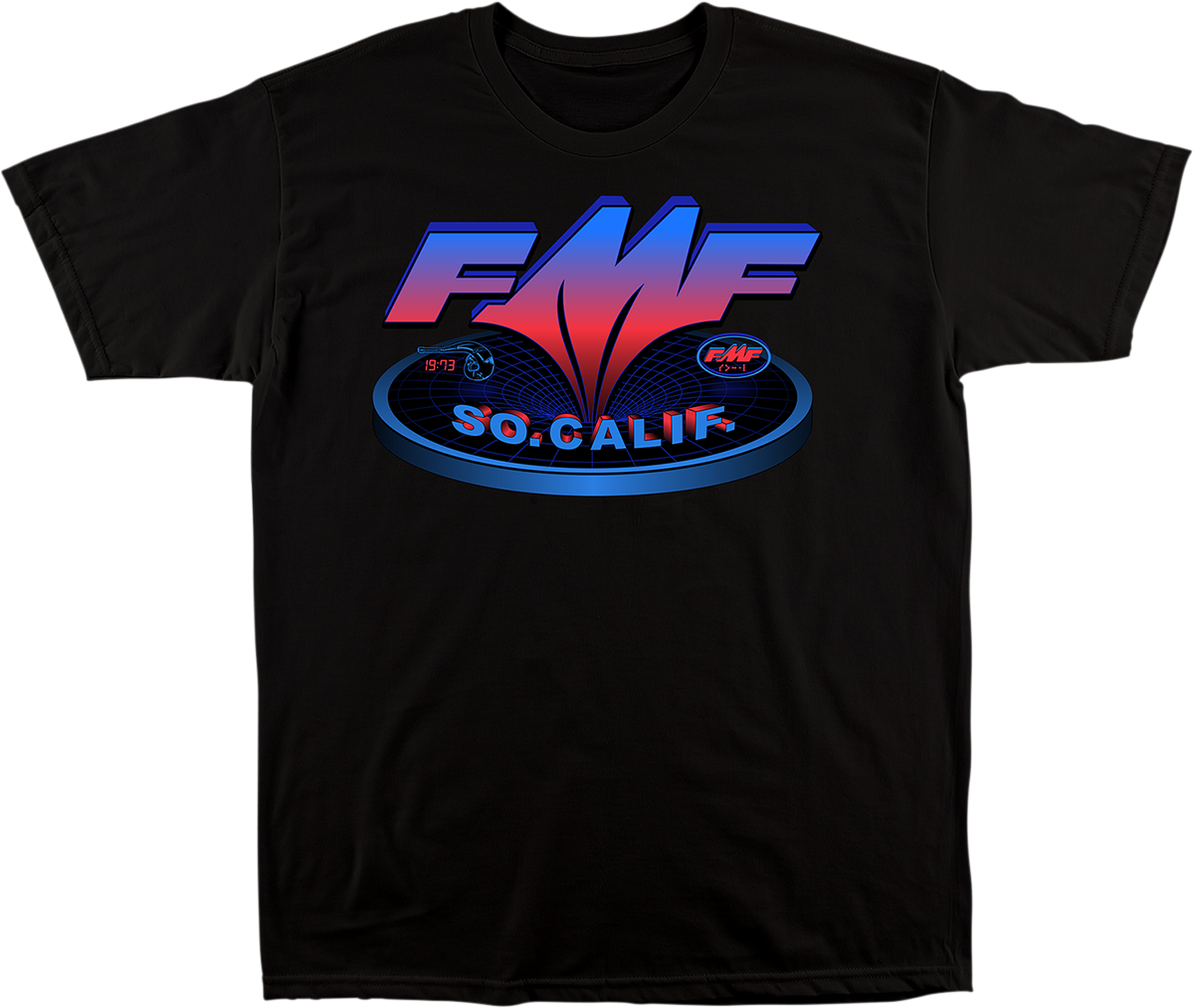 FMF Black Hole T-Shirt - Black - Small FA21118900BKSM 3030-21242