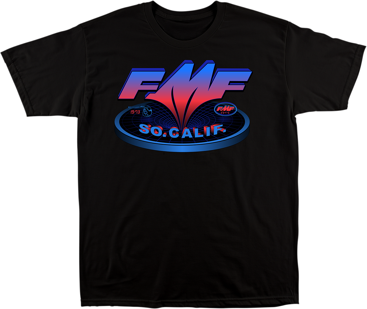 FMF Black Hole T-Shirt - Black - XL FA21118900BKXL 3030-21245