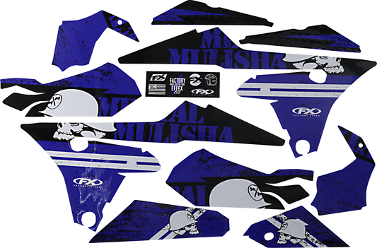 Kit gráfico FACTORY EFFEX Metal Mulisha - Yamaha 23-11232 