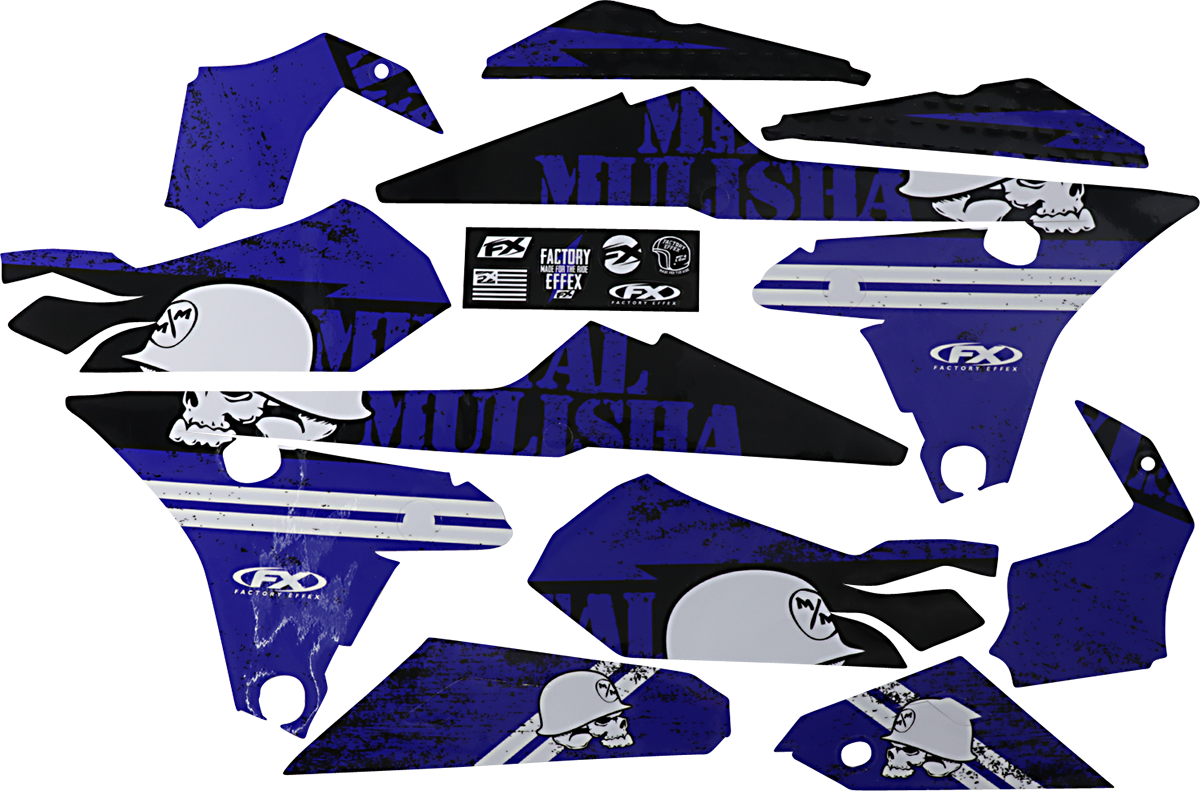 Kit gráfico FACTORY EFFEX Metal Mulisha - Yamaha 23-11232 