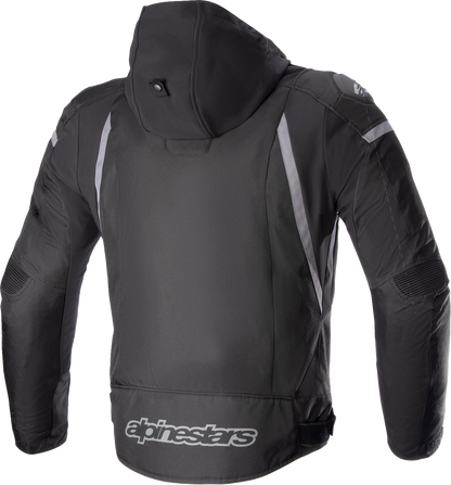 ALPINESTARS Zaca Waterproof Jacket - Black/Gray - Small 3206423-111-S