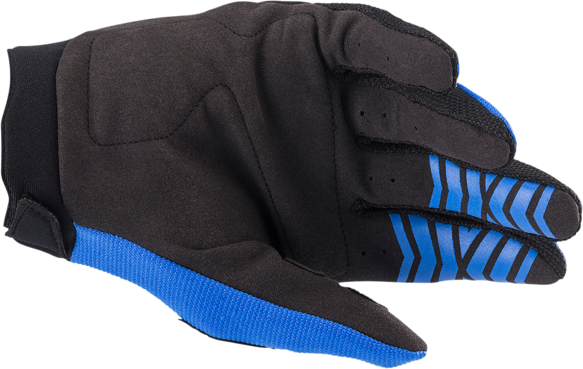 ALPINESTARS Youth Full Bore Gloves - Blue/Black - Medium 3543622-713-M