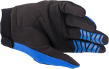 Guantes ALPINESTARS Youth Full Bore - Azul/Negro - Pequeños 3543622-713-S 