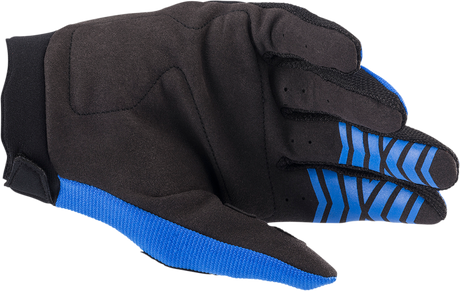 ALPINESTARS Youth Full Bore Gloves - Blue/Black - XS 3543622-713-XS