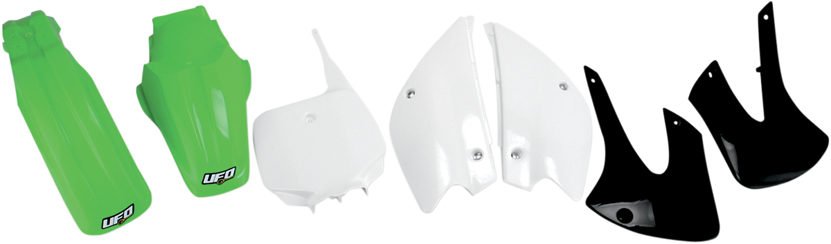 Kit de carrocería UFO - Verde/Blanco/Negro KAKIT214-999