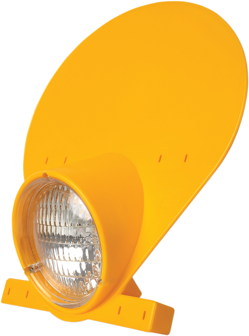 POLISPORT Halogen Headlight - Dark Yellow 8667500001