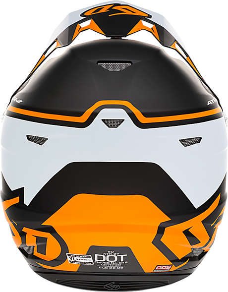6D ATR-2Y Helmet - Drive - Neon Orange - XL 11-6313