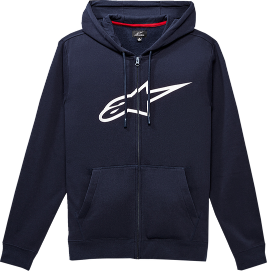 ALPINESTARS Ageless 2 Zip Hoodie - Navy/White - XL 1038530527020XL