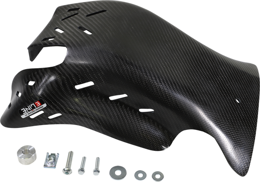 MOOSE RACING Carbon Fiber Skid Plate - Sherco SSP25020