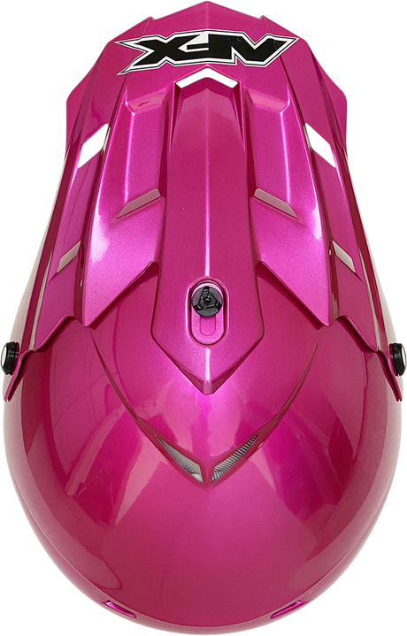AFX FX-17Y Helmet - Fuchsia - Medium 0111-0947