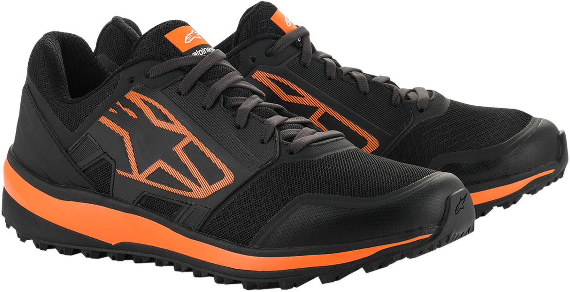 ALPINESTARS Meta Trail Shoes - Black/Orange - US 9.5 2654820-14-9.5