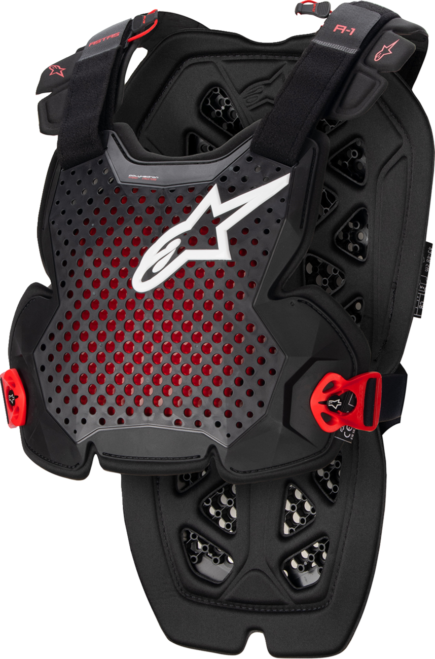 ALPINESTARS A-1 Pro Chest Guard - Anthracite/Black/Red - M/L 67001231431M/L