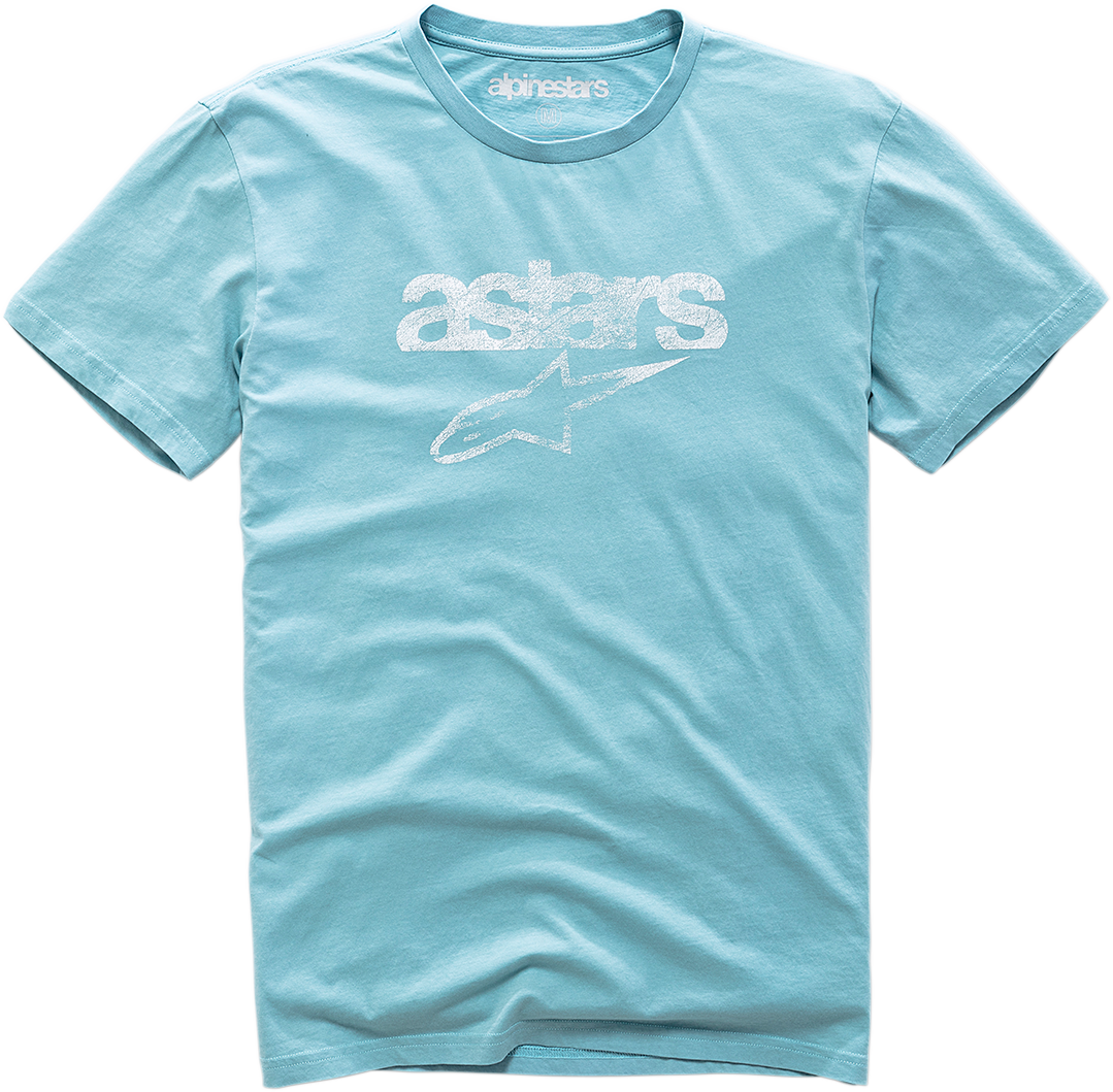 Camiseta ALPINESTARS Heritage Blaze Premium - Azul descolorido - Grande 1210730029076L