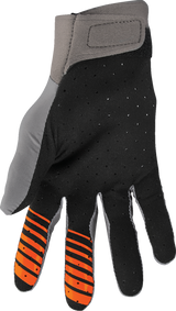 THOR Agile Gloves - Analog - Charcoal/Orange - Large 3330-7666